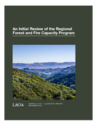 An Initial Review of the Regional Forest and Fire Capacity Program