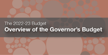 Image - The 2022-23 Budget: Overview of the Governor's Budget