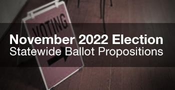 Image - November 2022 Election - Statewide Ballot Propositions