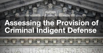 Image - Assessing the Provision of Criminal Indigent Defense