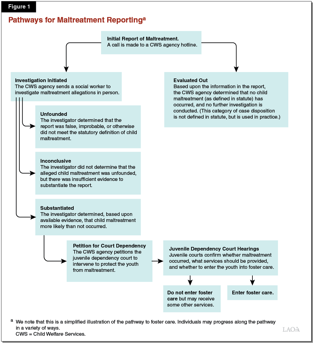 Figure 1 - Pathways for Maltreatment Reporting